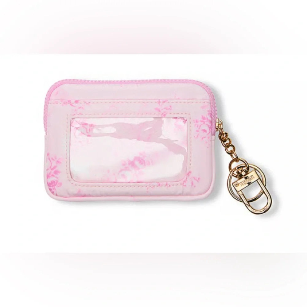 Pink x LoveShackFancy Zip Card Case